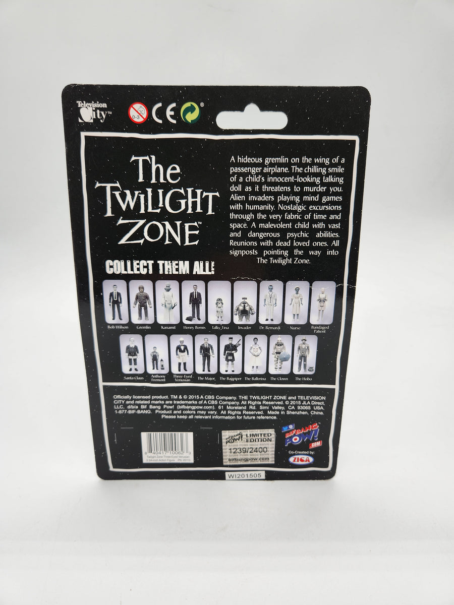 The Twilight Zone THREE-EYED VENUSIAN Bif Bang Pow Action Figure