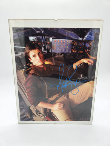 Nathan Fillion "Firefly" AUTOGRAPH Signed Serenity.