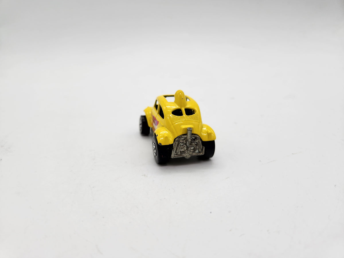 旧いホットウィール　1980年代　リアルライダース BAJA BUG Vintage Hot Wheels REAL RIDERS Baja Bug Volkswagen Beetle Mattel