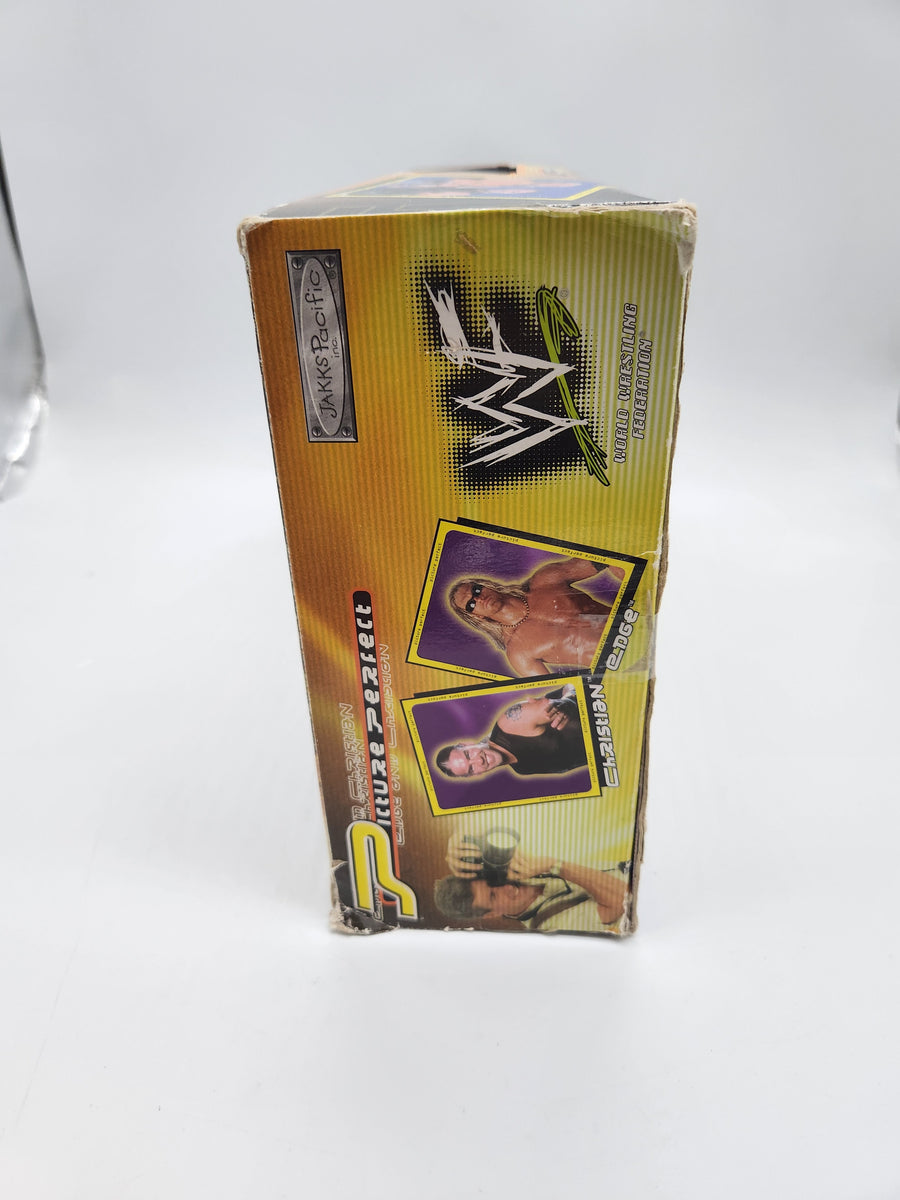 WWF JAKKS Picture Perfect Edge & Christian Action 2 Pack Boxed Set