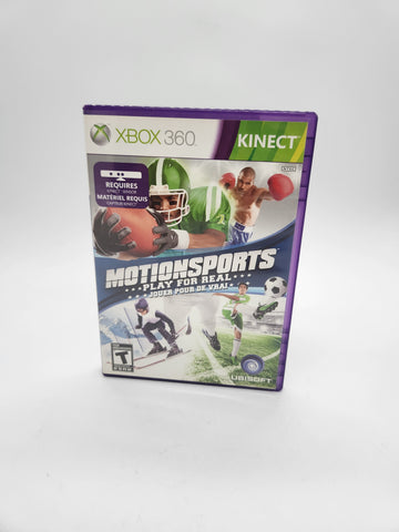 Xbox 360 Motion Sports Play For Real Kinect Game.