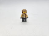 Resistance Trooper Dark Tan Jacket, Frown Star Wars LEGO minifigure sw0720 75140.