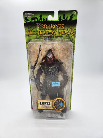 Lord of the Rings LURTZ ORC The Fellowship of the Ring Action Figure 2004.