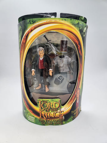 Lord of the Rings The Fellowship Traveling BILBO Action Figure ToyBiz 2001.