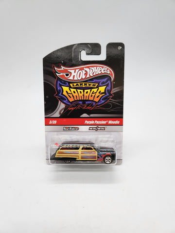 Hot Wheels Real Riders Larry's Garage Purple Passion Woodie 3/39.