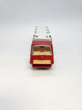 Vintage Tonka 9" Red Car Hauler 55010 Truck and Trailer Metal Die Cast Toy.