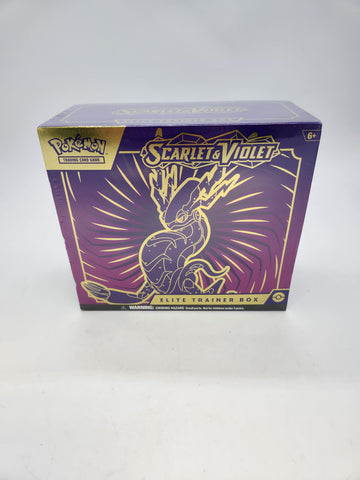 Nintendo Pokémon TCG Scarlet & Violet Elite Trainer Box.