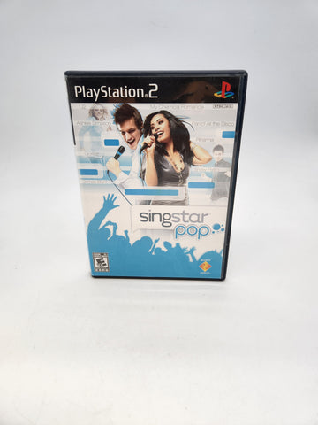 SingStar Pop PS2 PlayStation 2.