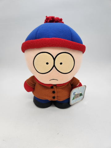 1998 Vintage South Park 10" Stan Fun 4 All Plush Comedy Central Figure With Tags.
