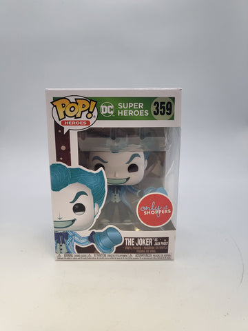 Funko POP! Heroes: DC Holiday - Jack Frost Joker 359 Shoppers Exclusive.