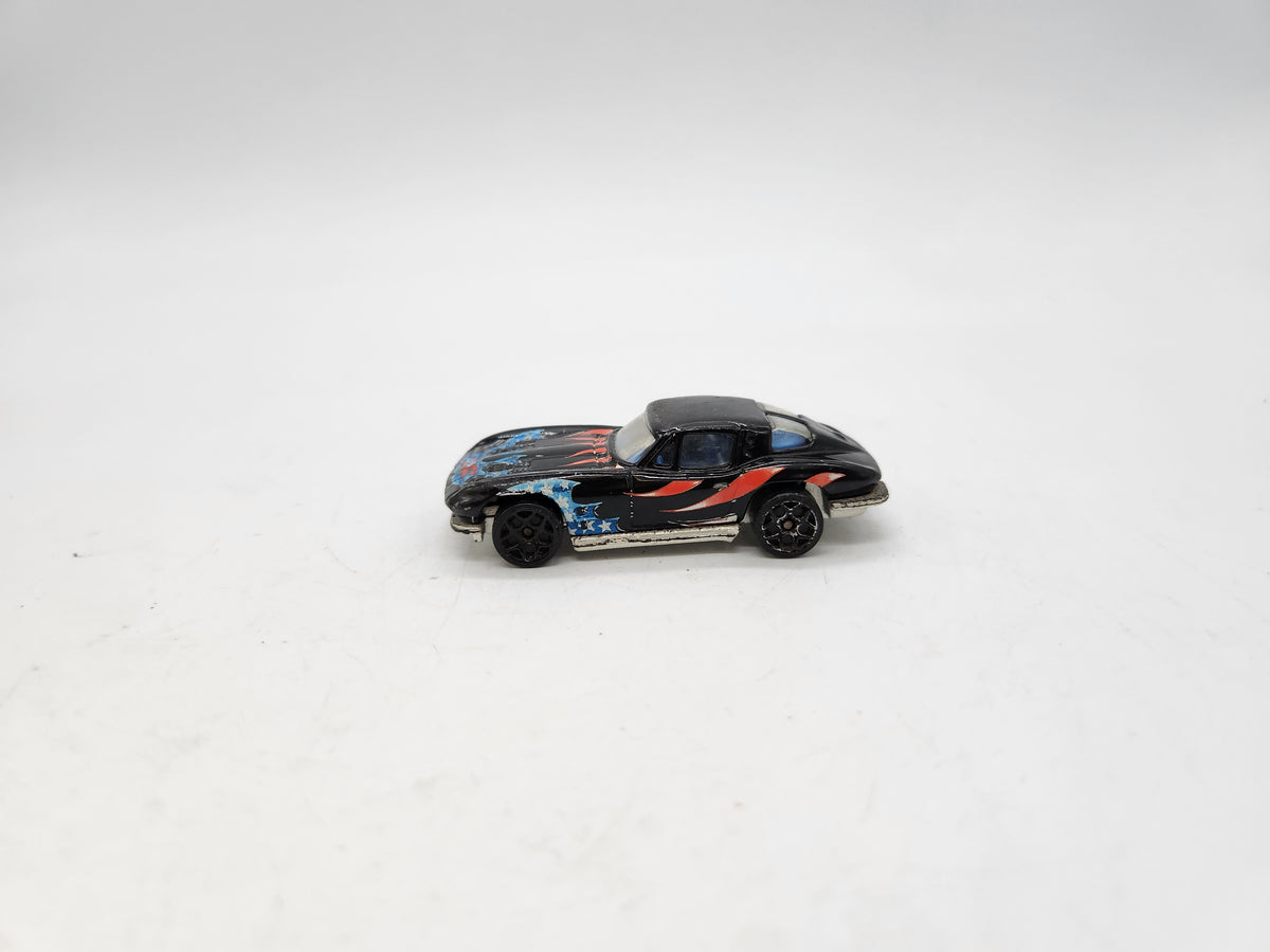 Hot Wheels Blackwall 1988 63 Corvette Metal Base Hong Kong. – Toy