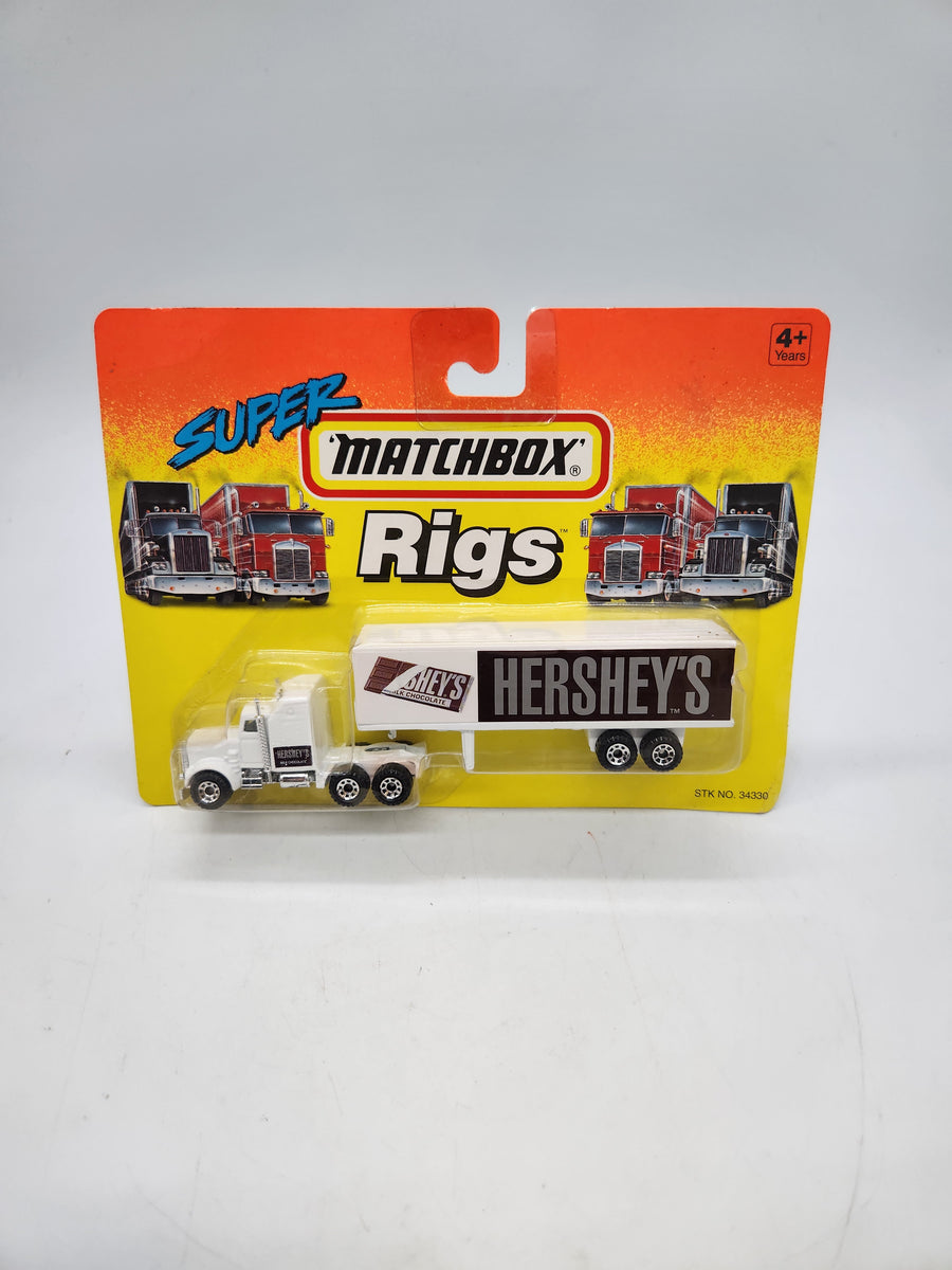 1993 Matchbox Super Rigs HERSHEY'S KENWORTH Tactor Trailer HO