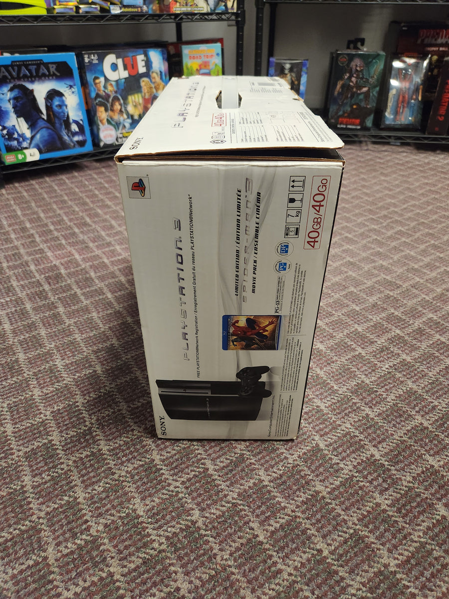 Sony PlayStation 3 PS3 Spiderman 3 Launch Edition 40GB Console