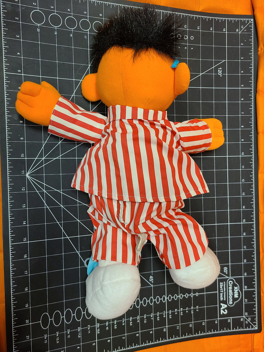 Tyco Vintage Sing and Snore Ernie Sesame Street Stuffed Doll Plush