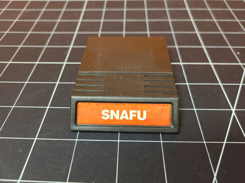 Vintage Mattel Intellivision Snafu Video Game Cartridge.