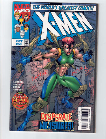 X-Men #68 (1991 1st Series) Marvel Comics.