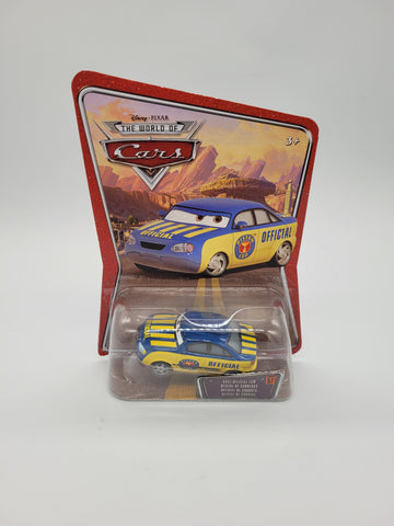 Race Official Tom # 57 Disney Pixar The World of Cars Mattel.