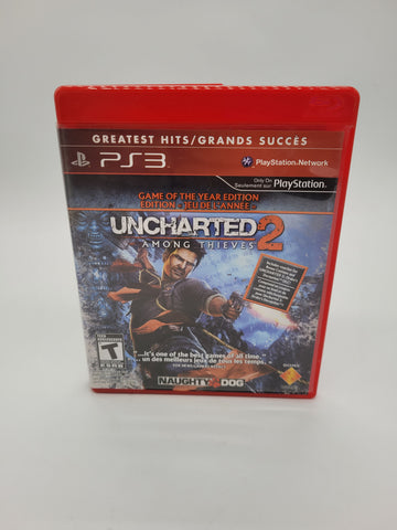 Uncharted 2 GOTY Edition Greatest Hits PS3.