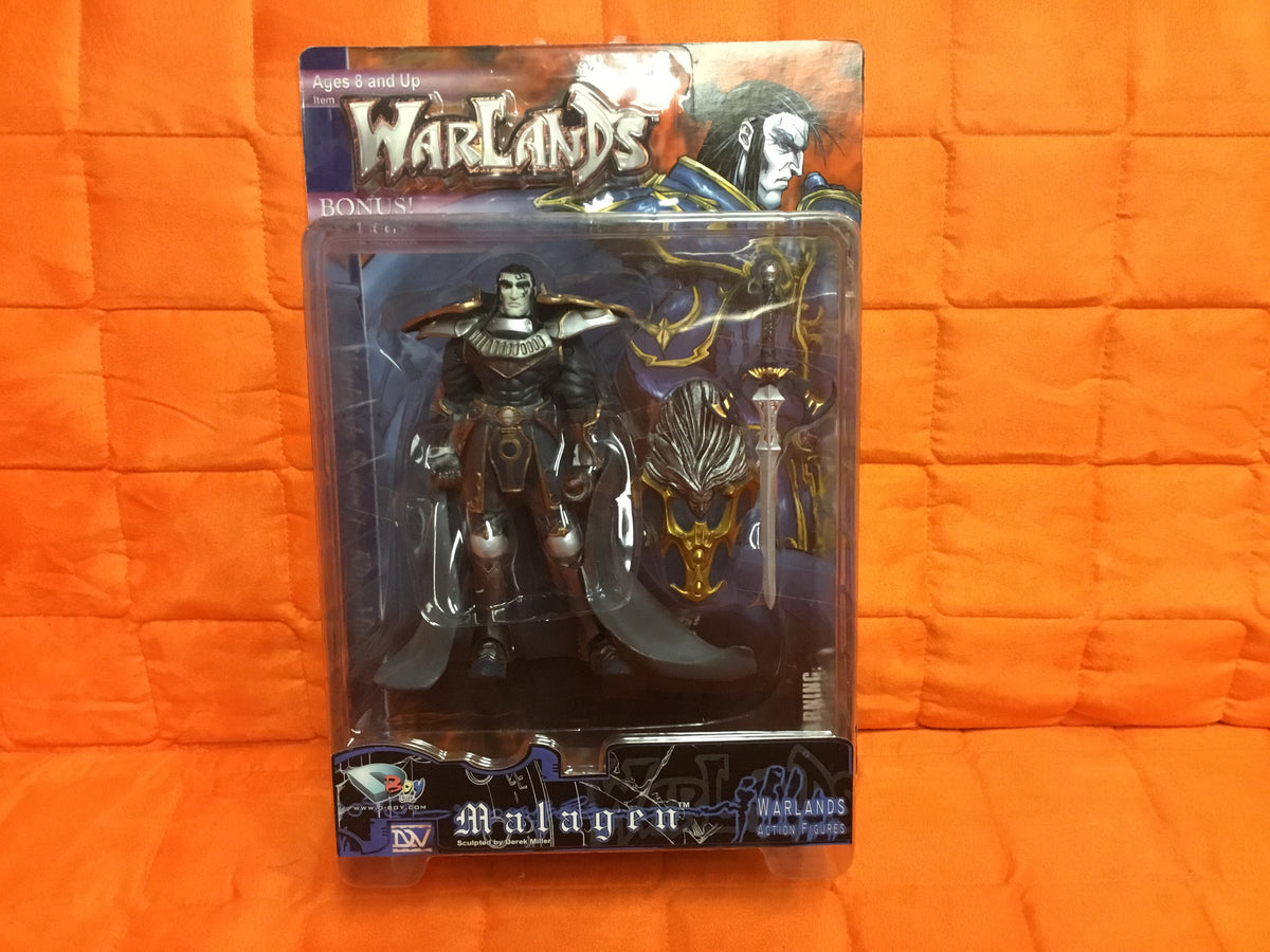 Figurine WARLANDS Série 1 – King Malagen – Action Figure – Neuve