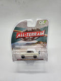 1/64 scale 1967 International Scout 800 Sportop Cream with Brown Stripes and White.