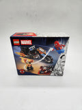 LEGO 76335 Marvel Spider-Man vs. Ghost Rider Motorcycle.