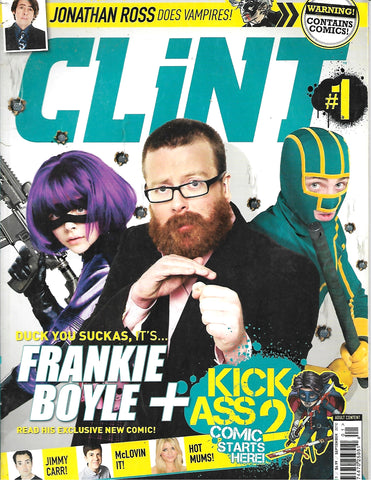 CLiNT Comics Magazine #1 September 2010 Mark Millar Kick Ass 2 Jonathan Ross.