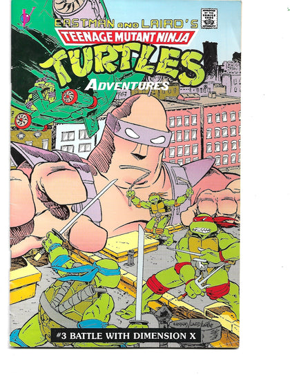 Teenage Mutant Ninja Turtles Adventures #3 Archie Comics 1988 Mini-Series Krang.