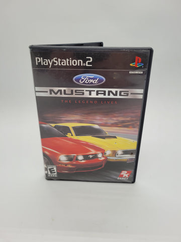 Ford Mustang: The Legend Lives (Sony PlayStation 2, 2005) PS2.