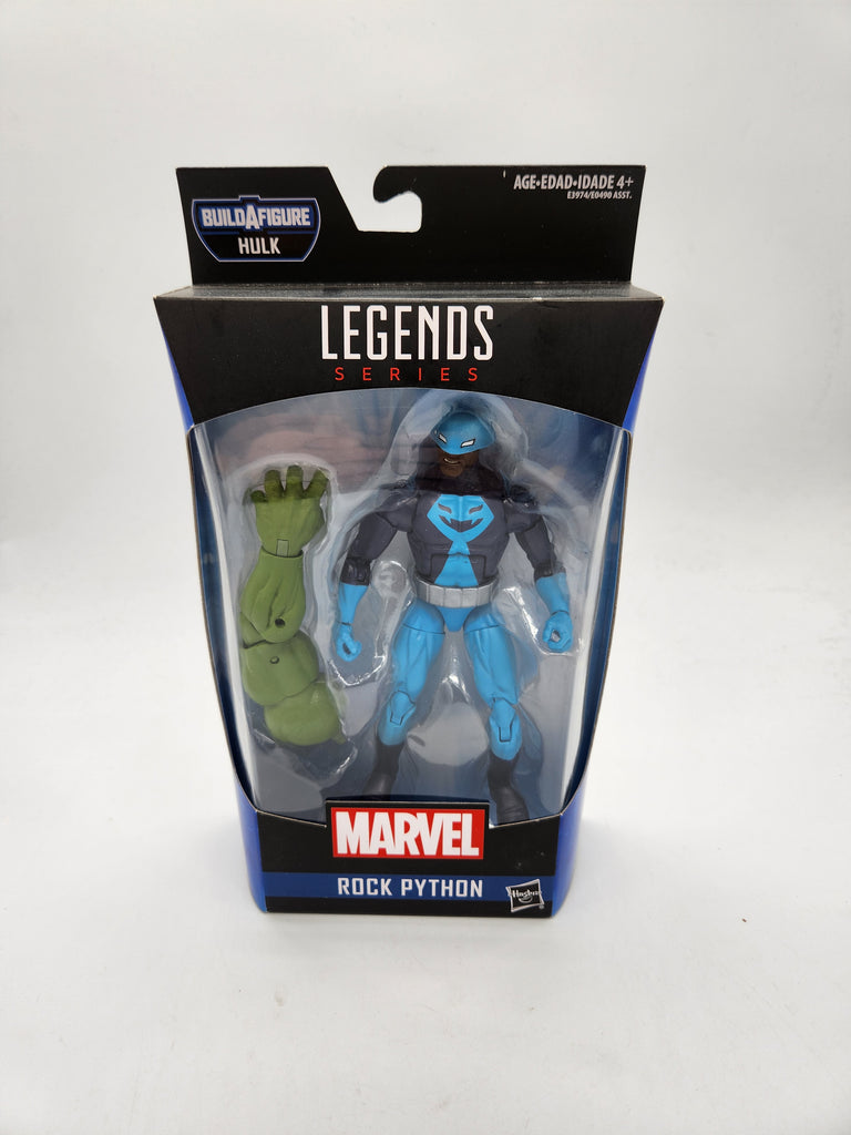 Hasbro Marvel Legends Series Build A Figure Hulk Left Arm Rock Python ...