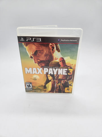 Max Payne 3 (Sony PlayStation 3, PS3, 2012) CIB.