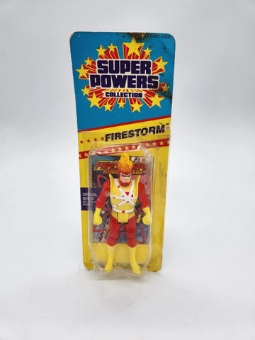 Super Powers Collection Slim Card Firestorm action figure Kenner 1986 NIP.
