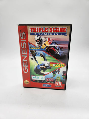 Triple Score: 3 Games in 1 (Sega Genesis, 1993)