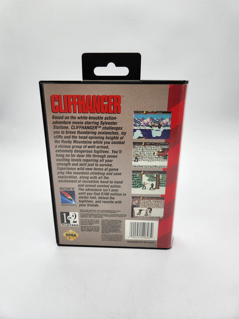 Ficha Técnica de Cliffhanger para Sega Mega-CD | Museo Del Videojuego Ficha Técnica de Cliffhanger para Sega Mega-CD | Museo Del Videojuego