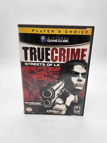 True Crime Streets of LA Nintendo Gamecube Activision 2004.