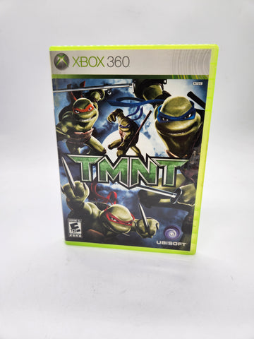 TMNT Xbox 360, 2007 Teenage Mutant Ninja Turtles Game Ubisoft.