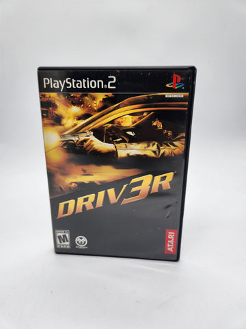 Driver 3 DRIV3R Sony PlayStation 2, 2004 PS2.