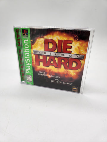 Die Hard Trilogy - PS1 Greatest Hits (Sony PlayStation 1, 1996)