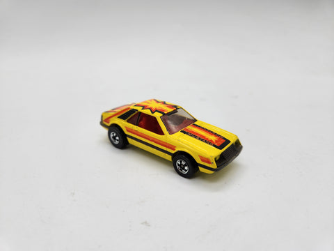 1979 Hot Wheels Mustang Yellow.