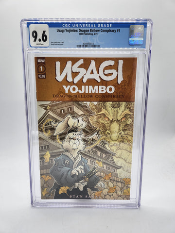 Usagi Yojimbo: Dragon Bellow Conspiracy #1 (IDW Publishing, 2021) CGC 9.6