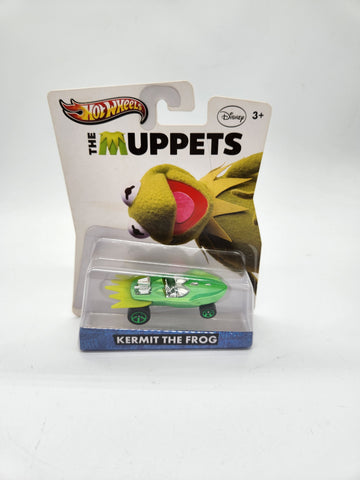 Hot Wheels The Muppets Kermit the Frog car 2012 Disney.