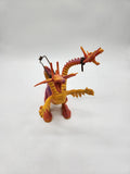 1982 The Other World GAIFAND 8" Two Headed Dragon poseable Monster ARCO.