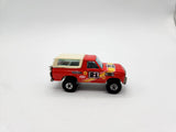 Vintage 1980 Hot Wheels Ford Bronco 4x4 Pickup Blackwalls.