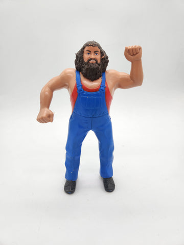 Vintage 1984 LJN Hillbilly Jim WWF Wrestling Superstars Figure 8" Titan Sports.