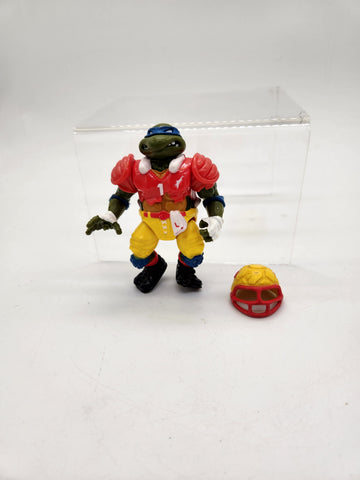 1991 Teenage Mutant Ninja Turtles TD Tossin Leo Leonardo Figure.