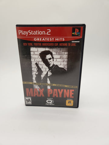 Max Payne Sony PlayStation 2, 2001 PS2.