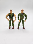 1995 Gi Joe Sgt Savage Action figures 4.5"