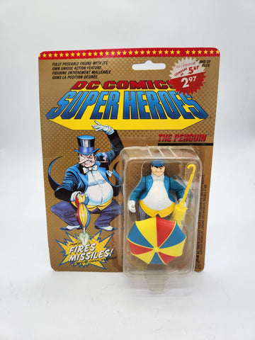 ToyBiz 1989 DC Comics Super Heroes Batman THE PENGUIN Figure.
