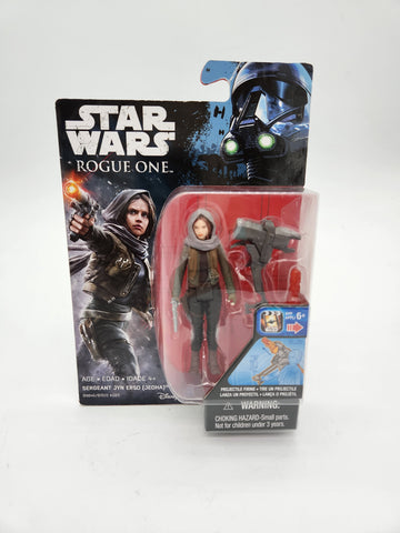 Star Wars Sergeant Jyn Erso Rogue One Hasbro Action Figure 2016.