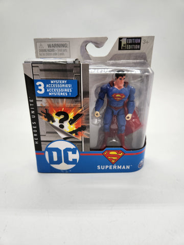 DC Comics Superman 4" Action Figure with Mystery Accessories