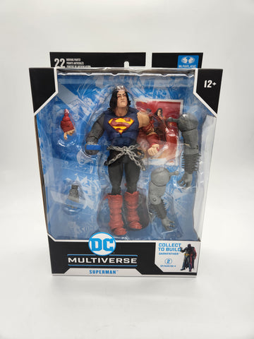DC Multiverse Superman Dark Knights Death Metal 7" Figure Toy McFarlane Toys.